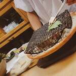 割烹 やました - 鱧　焼き霜　