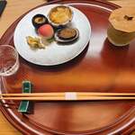 割烹 やました - お通し5種