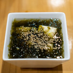 大衆うなぎ酒場 B/FISH - あおさの餡掛け豆腐