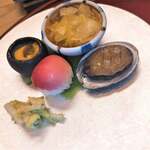 割烹 やました - お通し5種