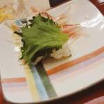 割烹 やました - 鱧　焼き霜　