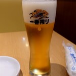 蓬溪閣 - 生ビール