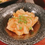 九州うまいもんと焼酎 芋蔵 - イカの明太子和え。美味