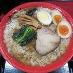 麺処 古武士 - ・「こってりらーめん(\730)」＋「味玉(\100)」