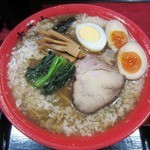 麺処 古武士 - ・「こってりらーめん(\730)」＋「味玉(\100)」