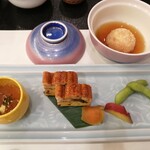 龍宮殿 - 焼き物・合肴(桜海老揚げ)♪