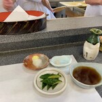 大前 - 料理写真:最初のセット