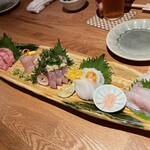 四季のあじ旬楽 - 刺身盛合わせ