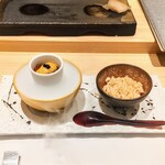 渋谷 すし仙 - 雲丹とイクラの小丼ぶり(2)