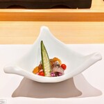 渋谷 すし仙 - 鰯のトマトジュレ