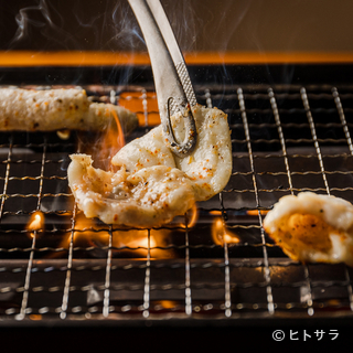 Fuguryouri Umei - 焼肉感覚で、ふっくらとした身を味わう『焼ふぐ（一人前）』