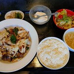 中華食堂 やまちゃん - ランチセット(回鍋肉)