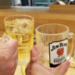 カジュアルフレンチBar 7FUKU - 相方さんとカンパイ*(ˊᗜˋ*)و