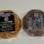 セブンイレブン - 料理写真:コレとコレで、朝食用だったが昼飯となった。