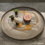 カーサ・デル・チーボ - 仔牛のチーマ アラ ジェノヴェーゼ仕立てアグロドルチェソース