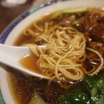 北京飯店 - 中細ストレート麺