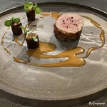 カーサ・デル・チーボ - 仔牛のチーマ アラ ジェノヴェーゼ仕立てアグロドルチェソース