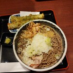 Oraga Soba - おろしそば@690円+大盛@160円+ちくわ天(1本)@120円