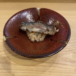 鮨駒 - イワシをこうじにつけたものの焼き