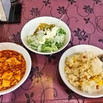 上海厨房 家楽 - 無料食べ放題の品々
