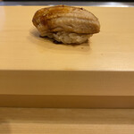 鮨駒 - クロアナゴの笹焼き