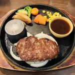 バルム食堂 - ハンバーグ