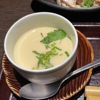 銀座 竹の庵 5丁目本店 - 茶碗蒸し