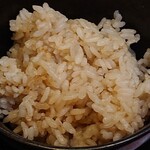 うーみや - うーみや 八重洲別邸 ＠日本橋 ランチ らふてー定食の少な目でお願いしたさとうきびご飯