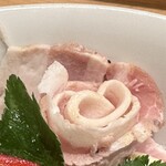 銀座 篝 - ローストチャーシューも美味しかったです。