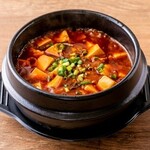 Stone-grilled Japanese pepper mapo tofu