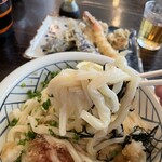 讃岐饂飩 恩家 - このうどんの弾力は半端ない