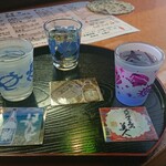 あぐ楽食愛歌夢館 - 2回目 ハワイアングラス 沖縄グラスと比べると より涼しげな感じがします 風鈴を思わせます