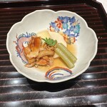 西麻布 万葉 - 筍 蛤の治部煮蕗