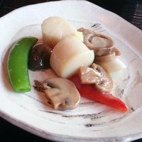 中国料理 カリュウ(ヨコハマ グランド インターコンチネンタル ホテル) - 帆立と野菜のネギショウガ炒め