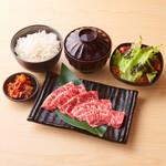 ★Beef skirt steak set meal [Made in the US]