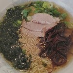 Honkakutonkotsuramembakauma - あおさ入り塩ラーメン