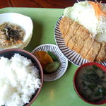 Teishi Yokuya - チーズカツ定食(♡´艸`)私が、食べました♪