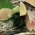 きやす亭 - サービスセットのお造り♪