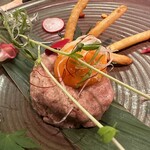 上物天然海鮮カツオ - 