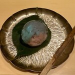 銀座 しのはら - 紫陽花　きんとん