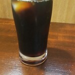 キッチン ブルー グローブ - アイスコーヒーのアップ