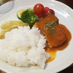 キッチン ブルー グローブ - ご飯を乗せます