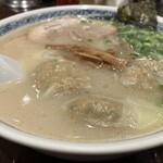 徒歩徒歩亭 - 雲呑麺 塩味　　1400円