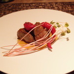 mori - リー ドゥ ブフ（牛の胸腺肉）のムニエル　シェリー酒のソース