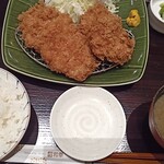 Tonkatsu Wakou - ひれロース盛合せ御飯