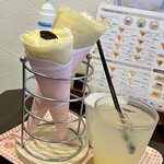 クレープ ボンボン - 