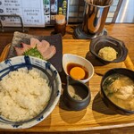 うらぶくろ 浜けん - 鰤飯のセット