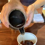 たでの葉 - そば湯もいただきました♪