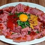 ル バー ラヴァン サンカンドゥ アザブ トウキョウ - 贅沢ローストビーフ丼