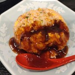 中華食堂 白鳳 - 半ちゃん（アレンジ?!肉団子タレ）